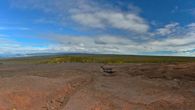PU'U Huluhulu viewed from Mauna Ulu