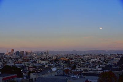 SF Sunset Moonrise Dec 23