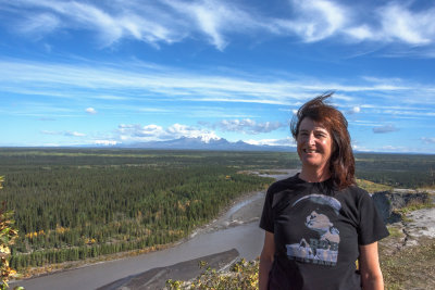Mt Drum in the distance - Wrangell Mts