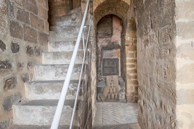 Stairs to Tower, Baeza Cathedral