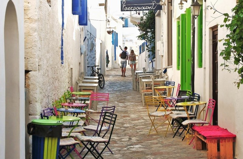 Walking in Ano Koufonisi.