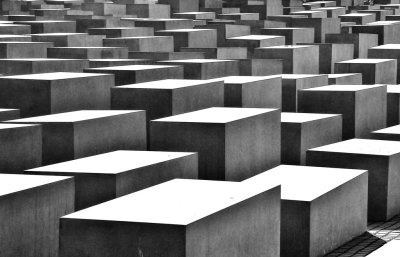 The Holocaust Memorial (Memorial to the Murdered Jews of Europe). 