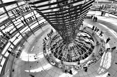 Reichstag dome. 
