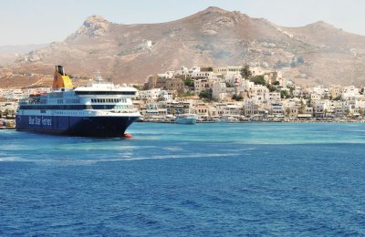 Naxos. The port.