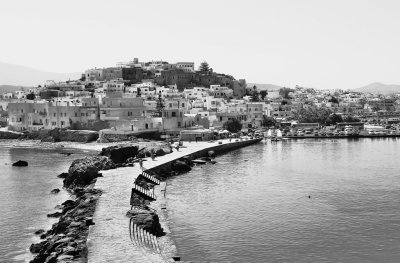 The town of Naxos.