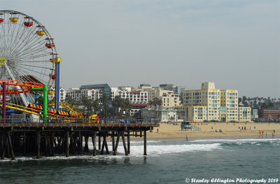 Santa Monica Pier and Beach