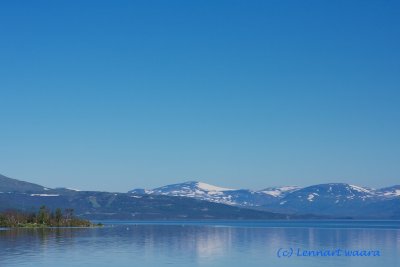 Towards west from Torne Trsk