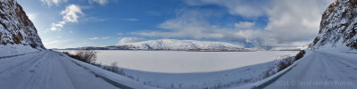 Noorwegen; Tana Bru; panorama