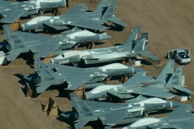 F-15A's at AMARG