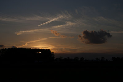 Zonsondergang Rokershoek