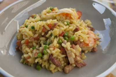 Risotto met Scampi
