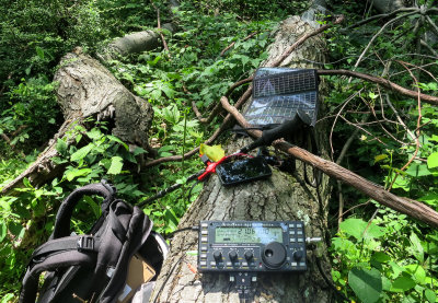 SOTA, W2/NJ-010; KX3 station (6/9/2013)