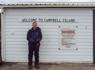 On the wharf, Campbell Island (12/8/2012)