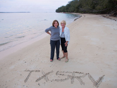 Anne and Sue, TX5RV support team (11/5/2013)