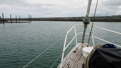 Departing Mackay harbor (3/24/2014)
