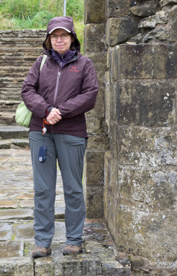 Anne, summer at Rievaulx (7/8/2015)