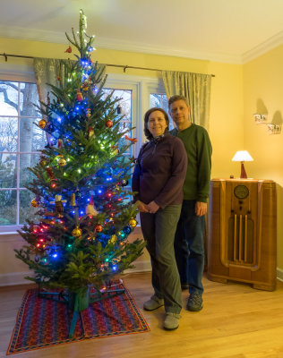 Anne, Dave and Tree (12/19/2015)