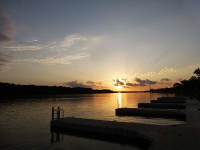 17 Jul 2016 Sunset from the Cassville Pier