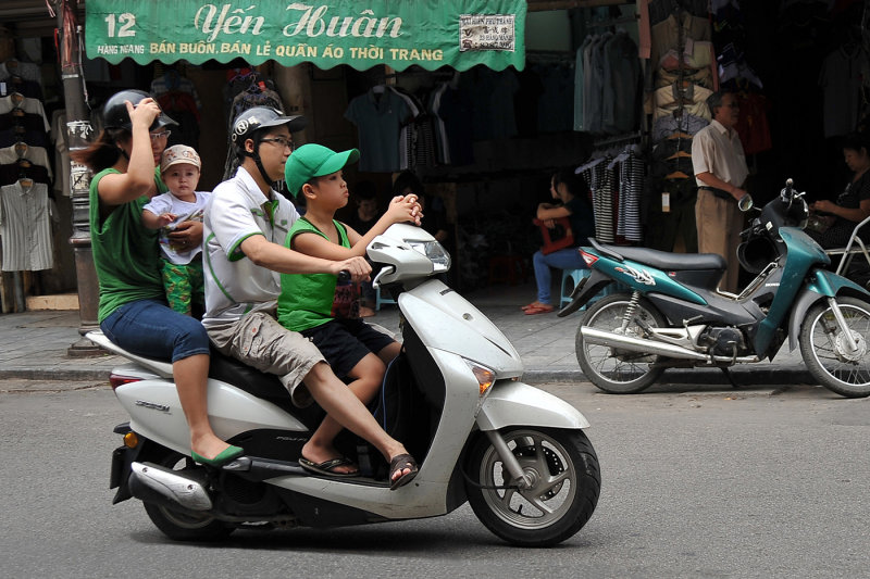 Street of Hanoi (Vietnam)