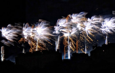 Edinburgh festival Fireworks