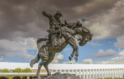 Cowboy Statue