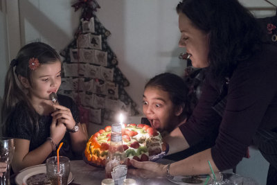13. desember 2014, Ellas 8-års bursdagsfest.