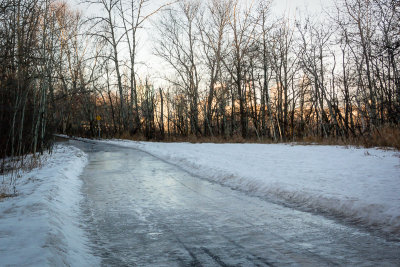 A Little Icy This Morning