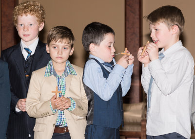 First Communion and Boys will be Boys