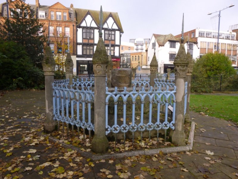 Coronation Stone used in crowning of 6 Saxon kings