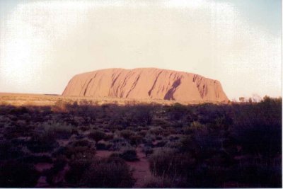Ayers Rock changing colour stage 2
