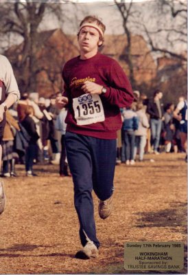 Taken in my running heydey in 1985 as a member of Serpentine Running Club.