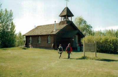 A typical Alaskan church