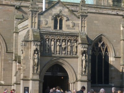 A closer look at the cathedral