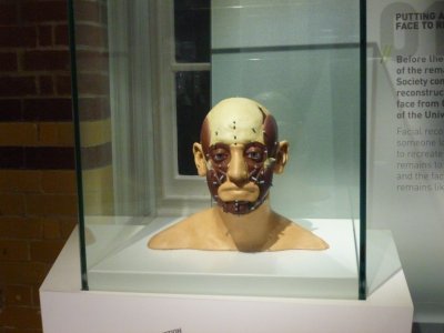 Initial facial reconstruction of Richard III