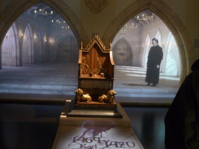 A holograph projection at Richard III visitor centre