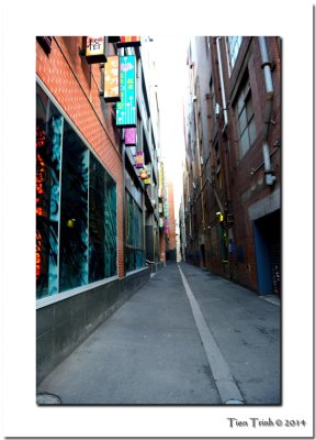 Alley in Melbourne city