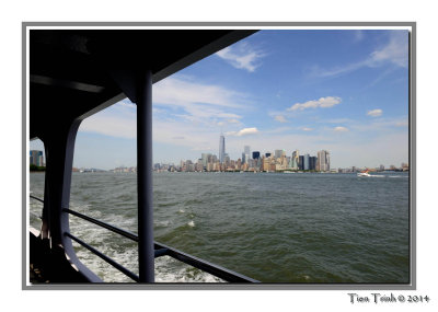 Ferry to Statue of Liberty