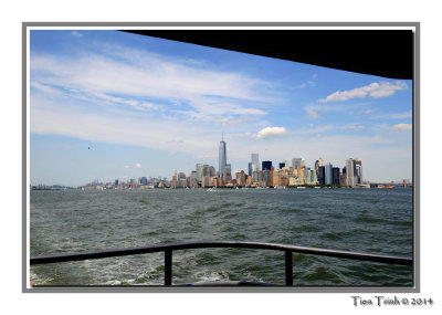 Ferry to Statue of Liberty