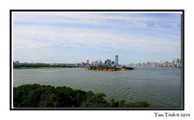 View from Statue of Liberty Pedestal