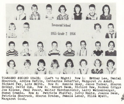 Townsend school 1956 - 2nd grade Townsend.jpg