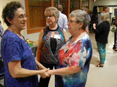 Ginny Linder, Betsy Gersak, and Jean Garton