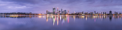 Perth and the Swan River at Sunrise, 22nd September 2011