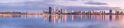 Perth and the Swan River at Sunrise, 23rd September 2011