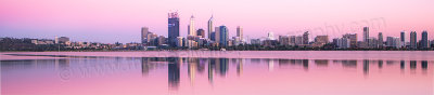 Perth Swan River Sunrise, 21st December 2011