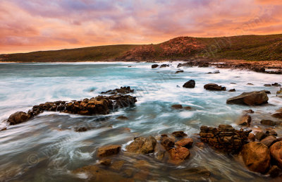 Sunrise at Cape Naturaliste, 25th February 2012