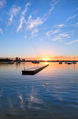 Matilda Bay Sunrise, 28th May 2013