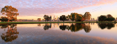 Sunrise by the Swan River, 22nd August 2013