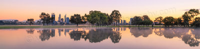 Sunrise by the Swan River, 28th August 2013