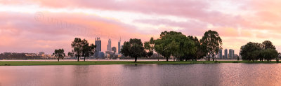 Sunrise by the Swan River, 15th September 2013
