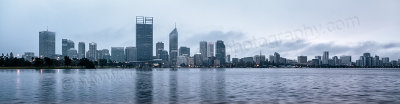 Perth and the Swan River at Sunrise, 14th September 2013